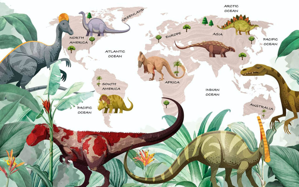 Felfedezőút dinoszauruszokkal — teljes motívum