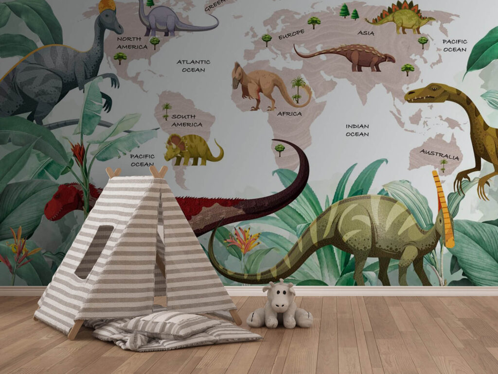 Felfedezőút dinoszauruszokkal egy belső térben