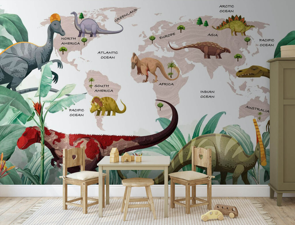 Felfedezőút dinoszauruszokkal — lakásbelső 2