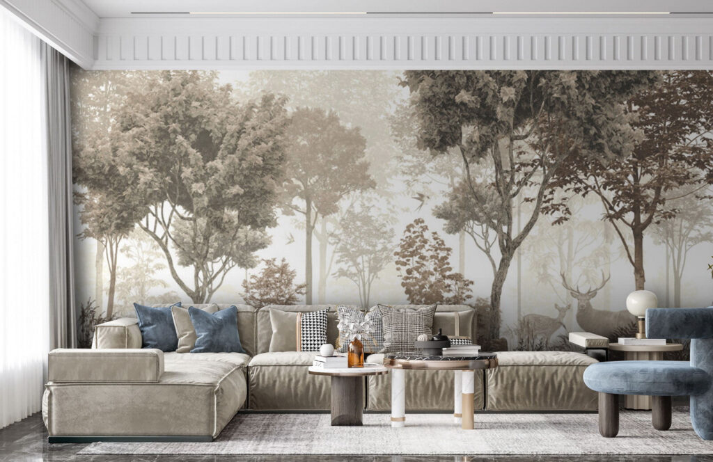 Szarvasok a ködben — lakásbelső 2