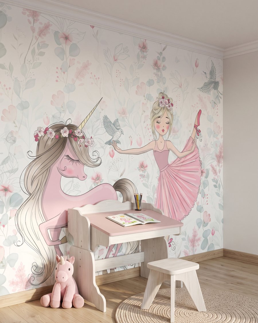 Balerina egyszarvú mellett — lakásbelső 2