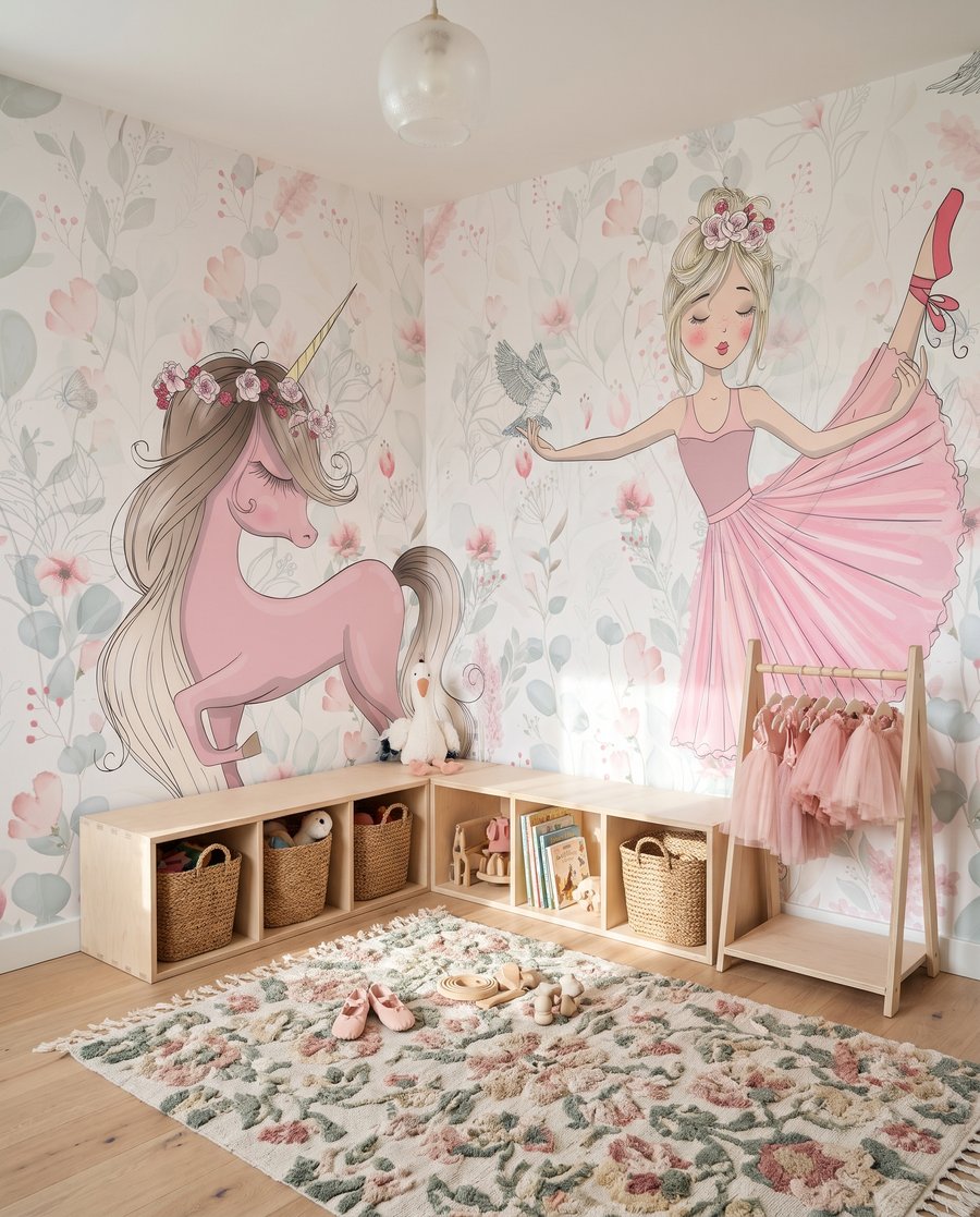 Balerina egyszarvú mellett — lakásbelső 3