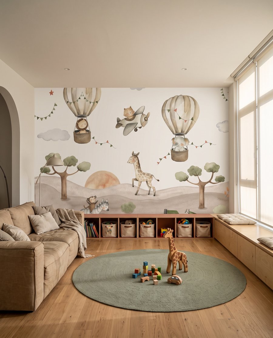 Szafari léggömbök alatt — lakásbelső 5