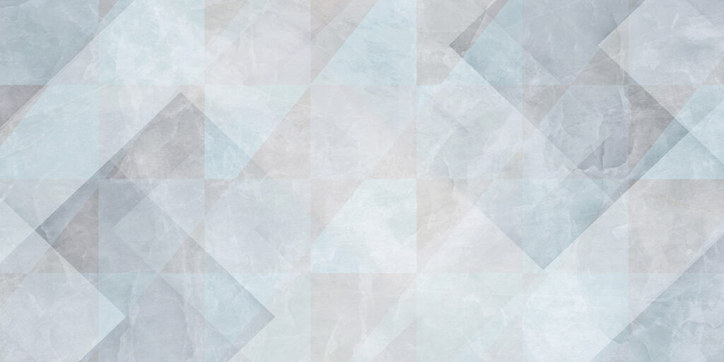 Kék geometria festékrétegekben — teljes motívum