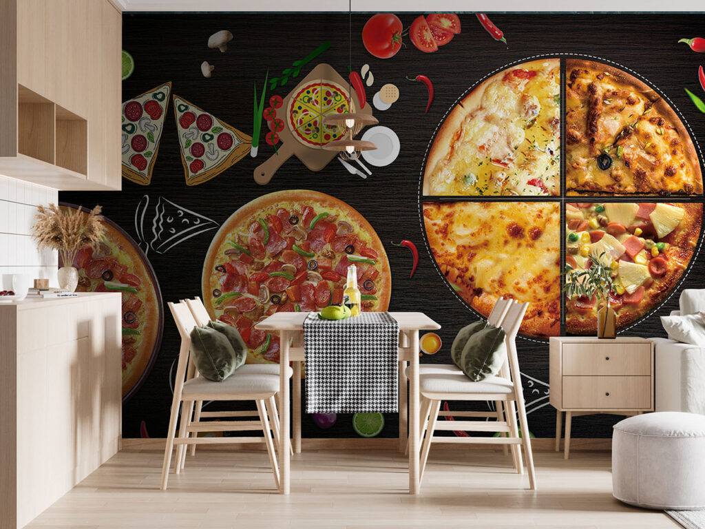 Pizzák fűszerek között — lakásbelső 1