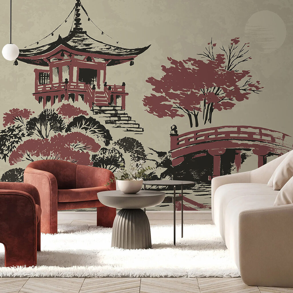 Pagoda vörös híddal — lakásbelső 4