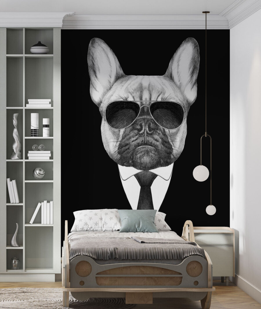 Buldog öltönyben — lakásbelső 2