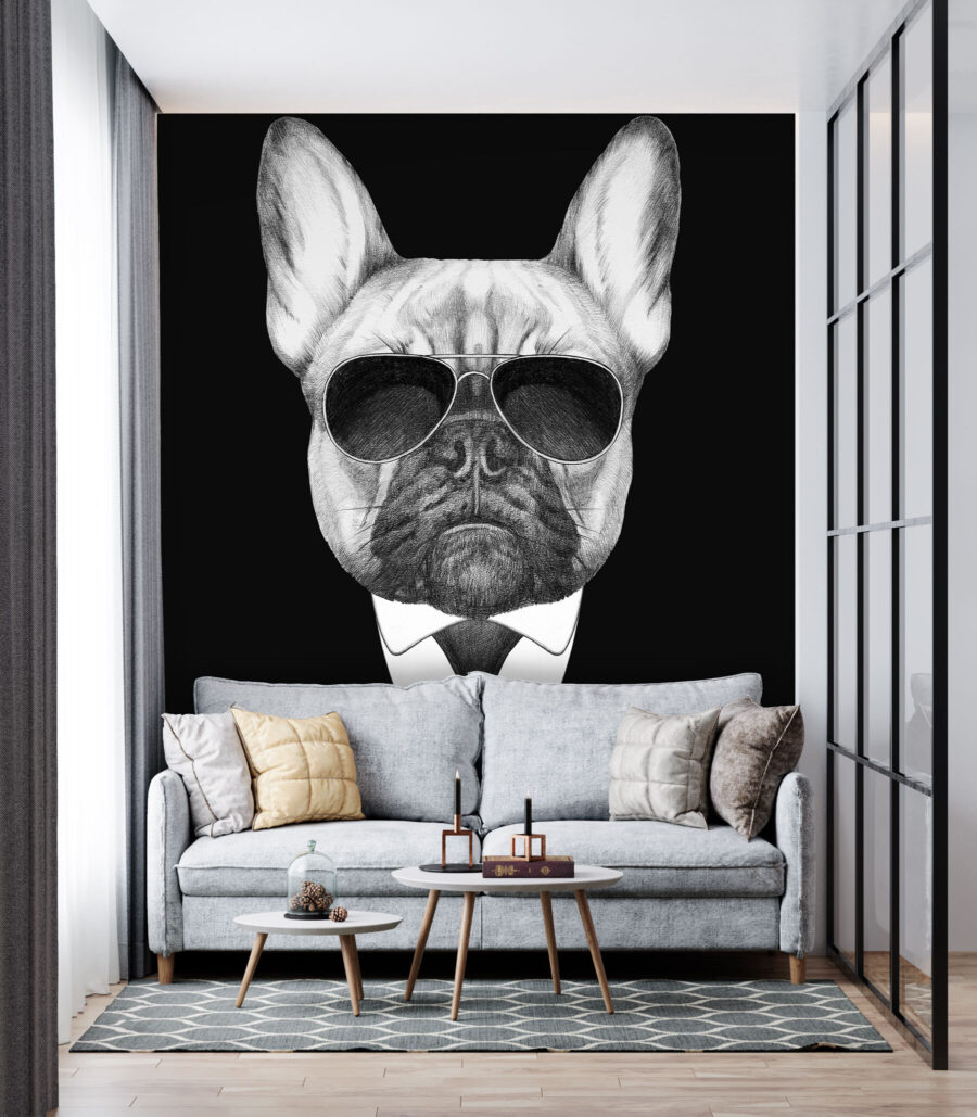 Buldog öltönyben — lakásbelső 3