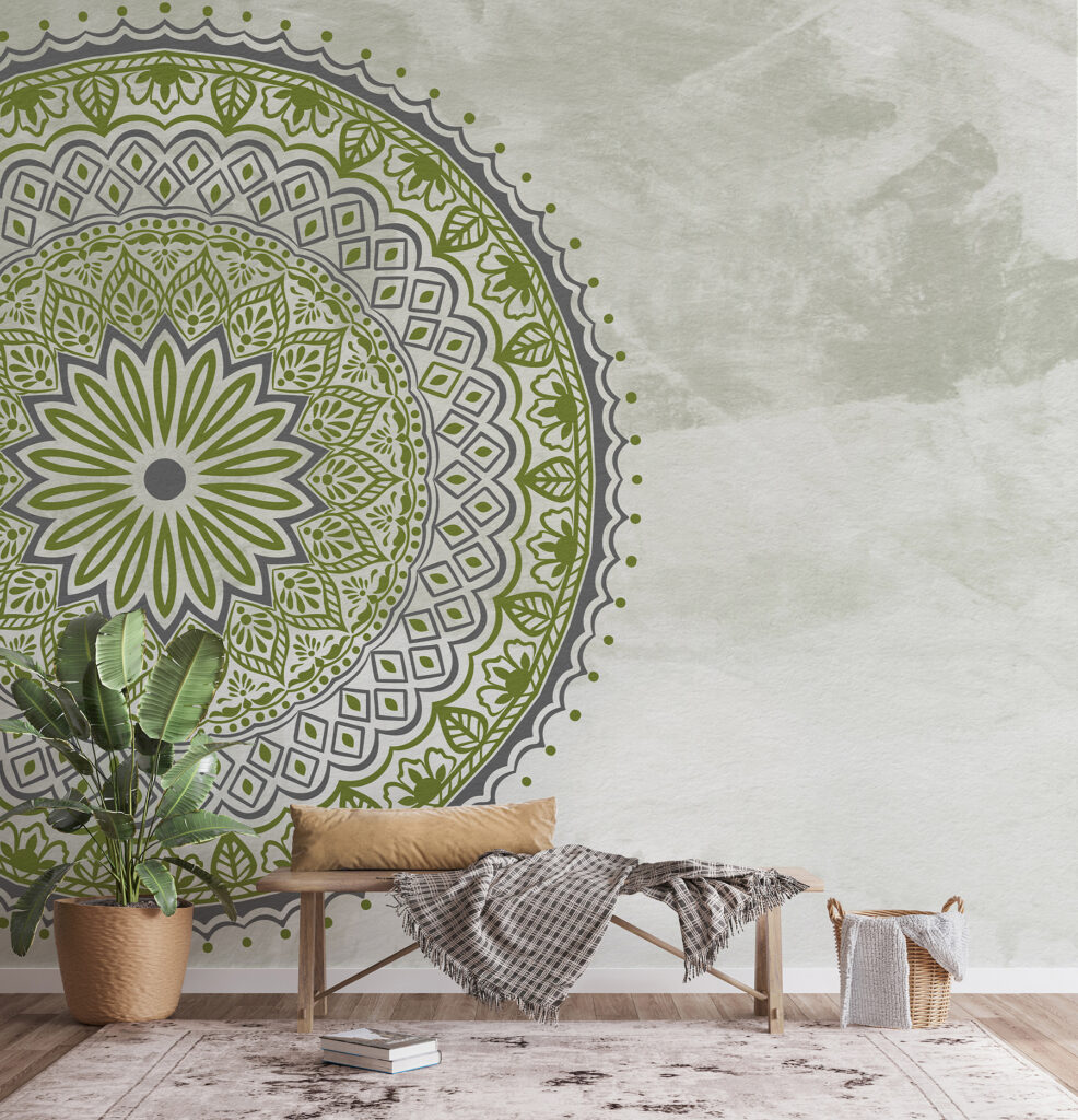 Mandala a szélen — lakásbelső 1