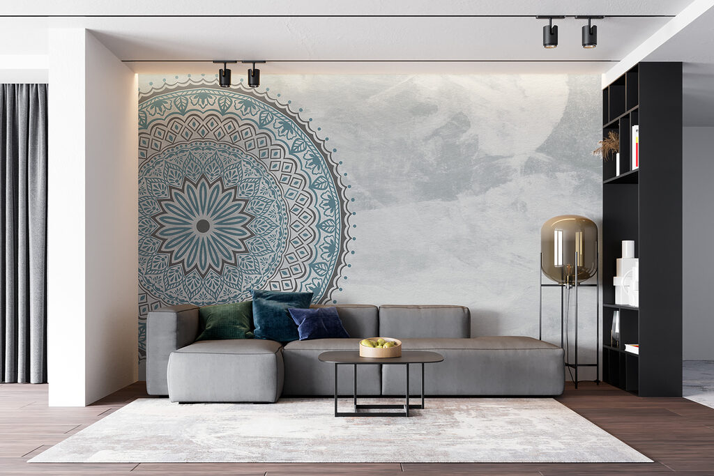 Mandala a szélen — lakásbelső 2