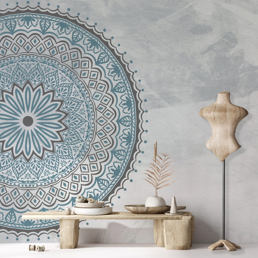 Mandala a szélen — lakásbelső 1
