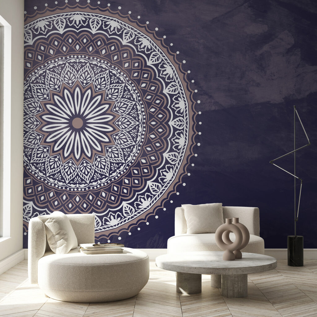 Mandala a szélen — lakásbelső 1