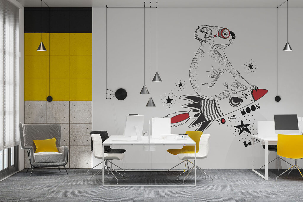 Koala egy rakétán — lakásbelső 1