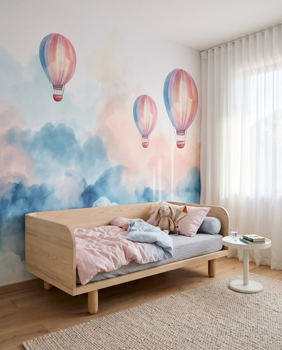 Hőlégballonok a felhők felett — lakásbelső 7