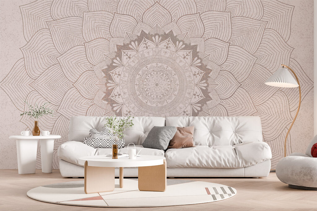 Finom mandala — lakásbelső 2