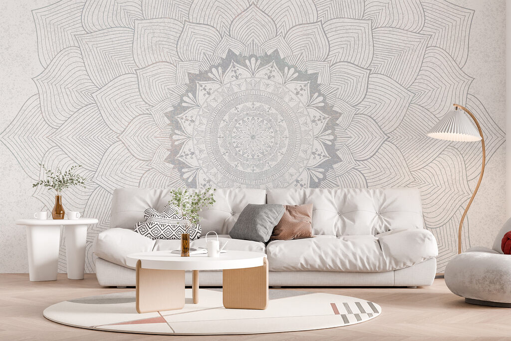 Finom mandala — lakásbelső 2