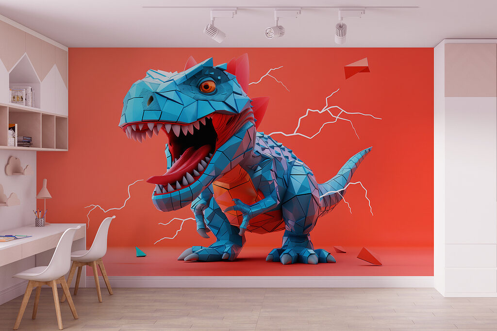 Kék dinoszaurusz — lakásbelső 3
