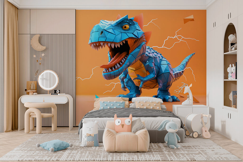 Kék dinoszaurusz — lakásbelső 6