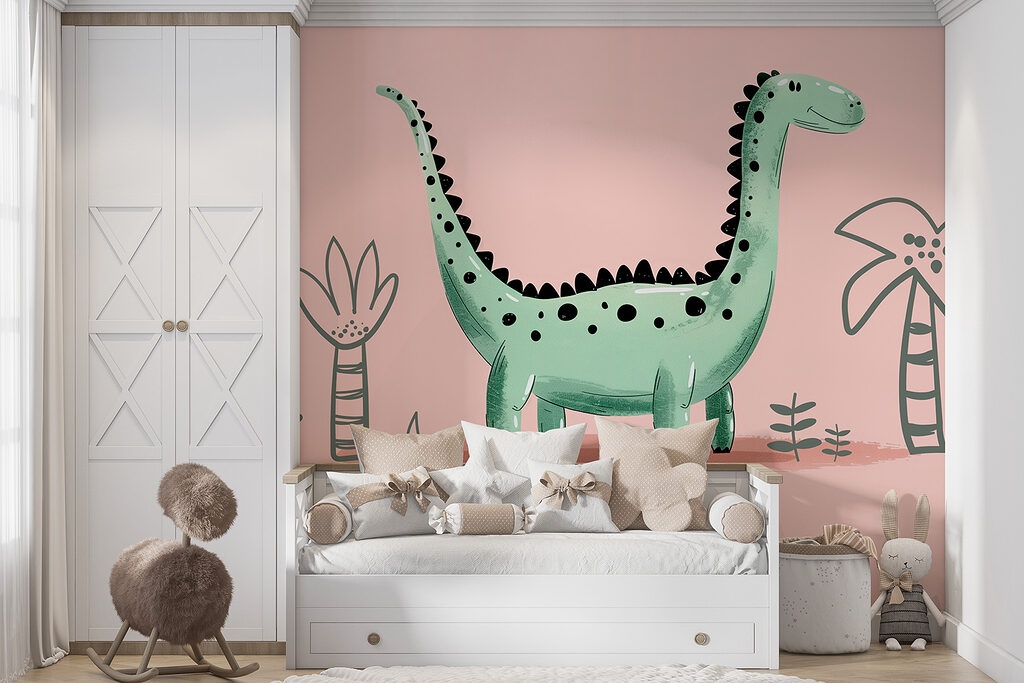 Hosszúnyakú dinoszaurusz — lakásbelső 1