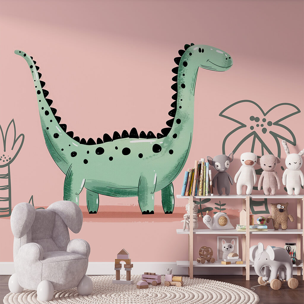 Hosszúnyakú dinoszaurusz — lakásbelső 2