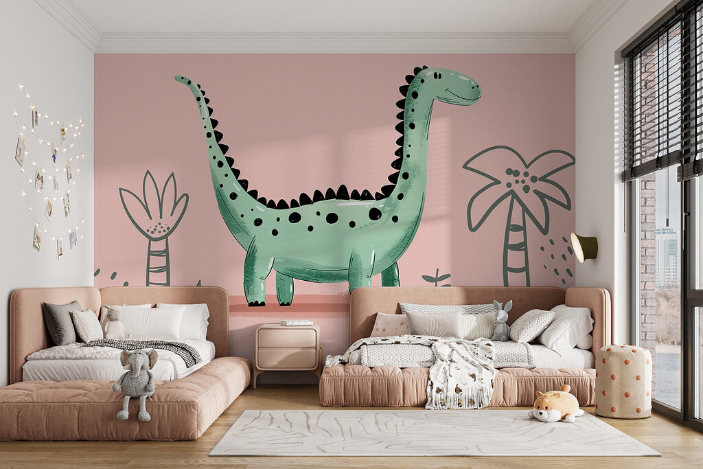 Hosszúnyakú dinoszaurusz — lakásbelső 3