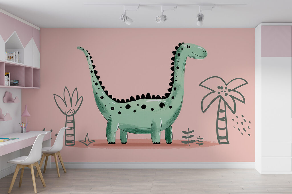 Hosszúnyakú dinoszaurusz — lakásbelső 4
