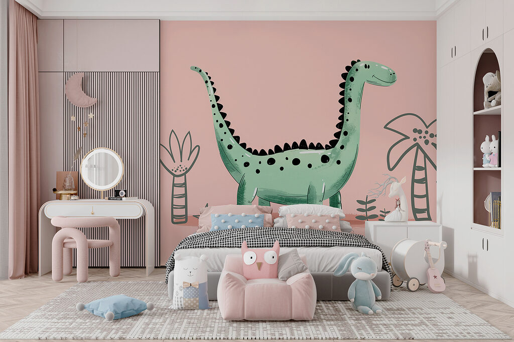 Hosszúnyakú dinoszaurusz — lakásbelső 5