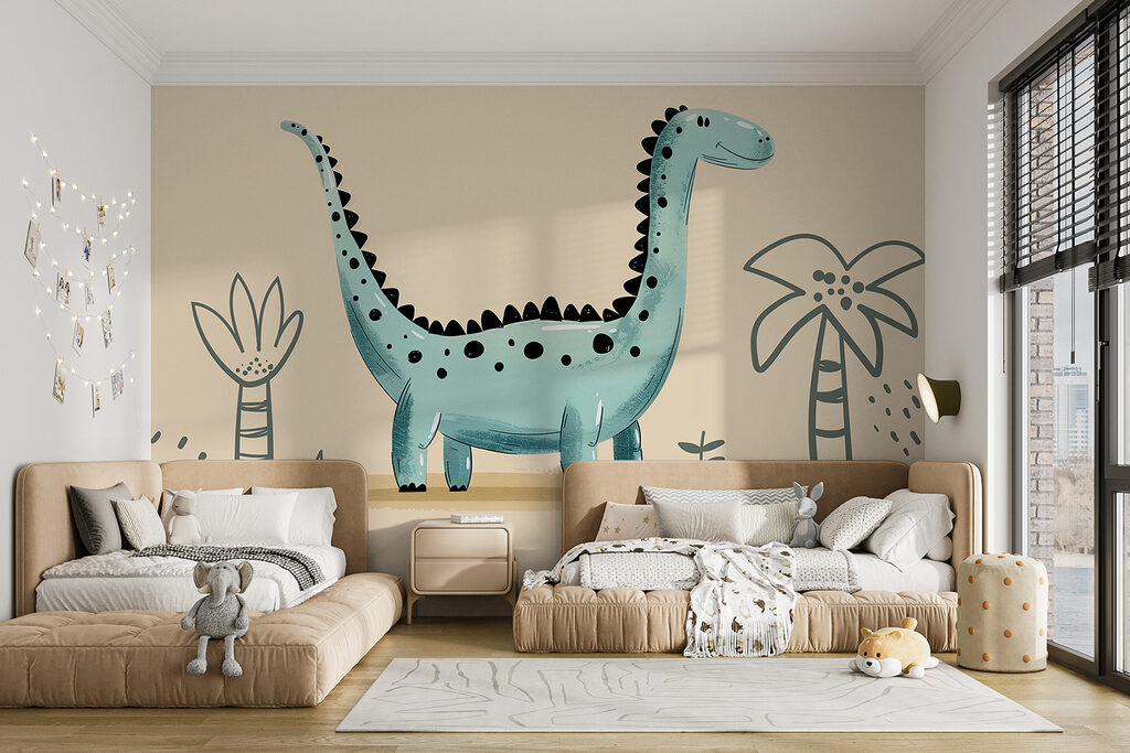 Hosszúnyakú dinoszaurusz — lakásbelső 4