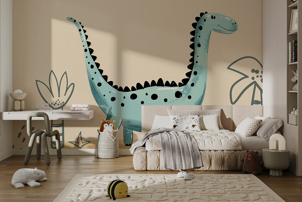Hosszúnyakú dinoszaurusz — lakásbelső 5