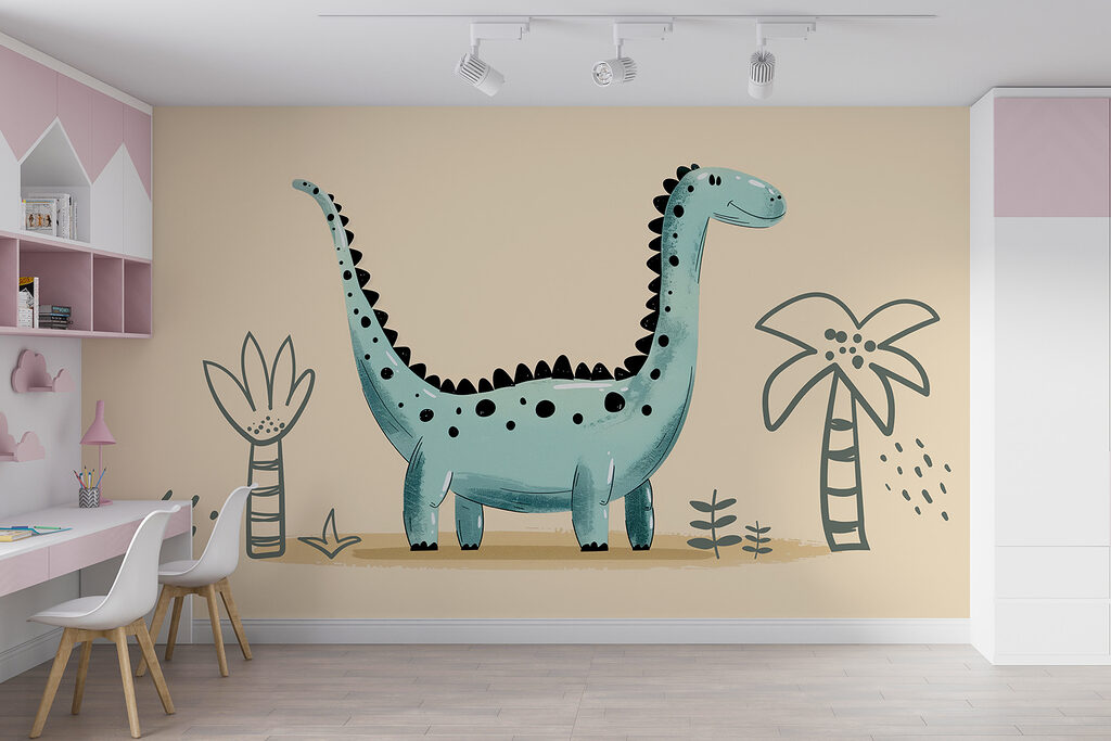 Hosszúnyakú dinoszaurusz — lakásbelső 6