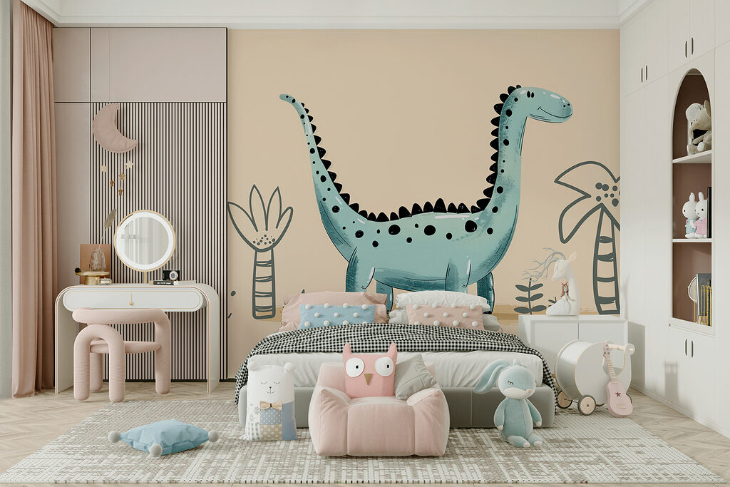 Hosszúnyakú dinoszaurusz — lakásbelső 7