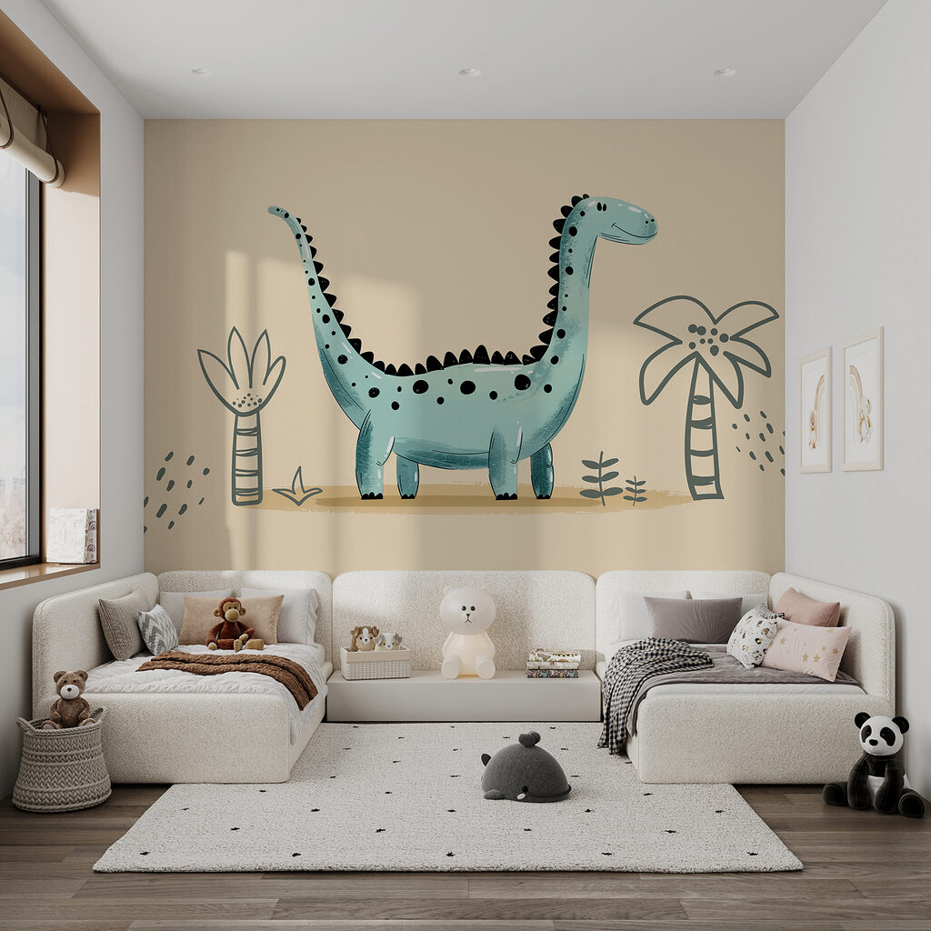 Hosszúnyakú dinoszaurusz — lakásbelső 8