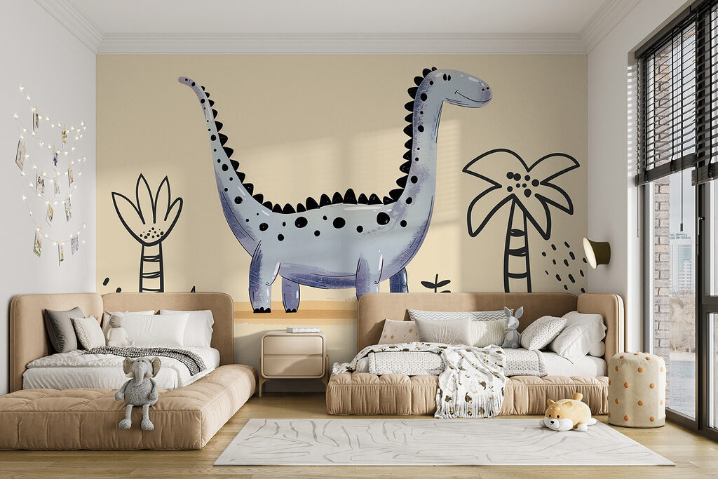 Hosszúnyakú dinoszaurusz — lakásbelső 4