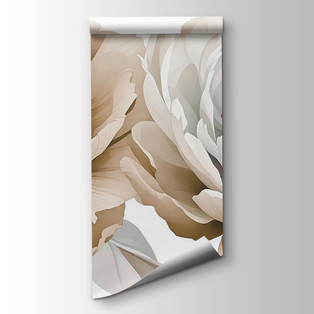 Két virág fehér háttéren — termékábrázolás