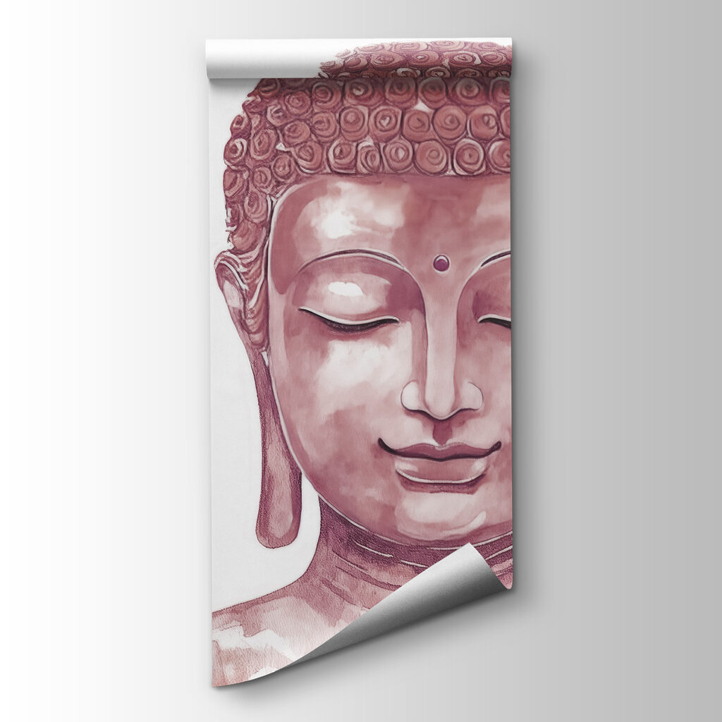 Buddha telt virágok között — termékábrázolás