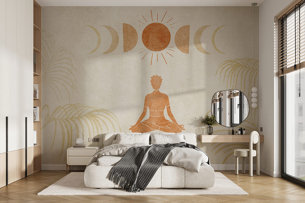 Meditáció a holdfázisok alatt — lakásbelső 1
