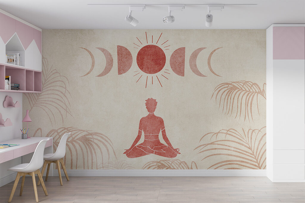 Meditáció a holdfázisok alatt — lakásbelső 2