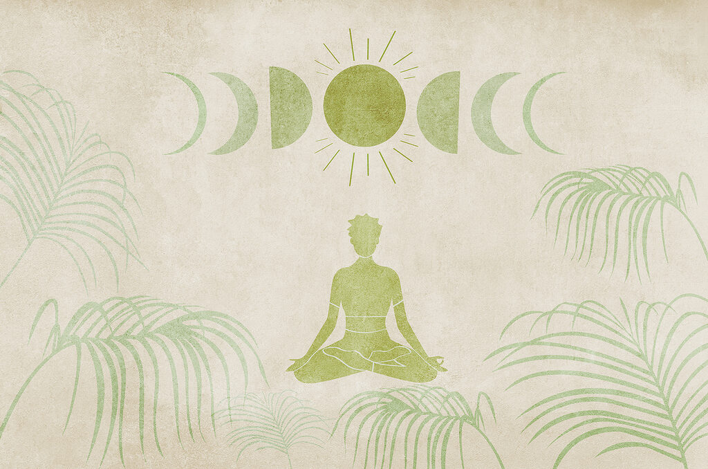 Meditáció a holdfázisok alatt — teljes motívum