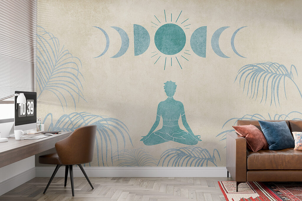 Meditáció a holdfázisok alatt — lakásbelső 2