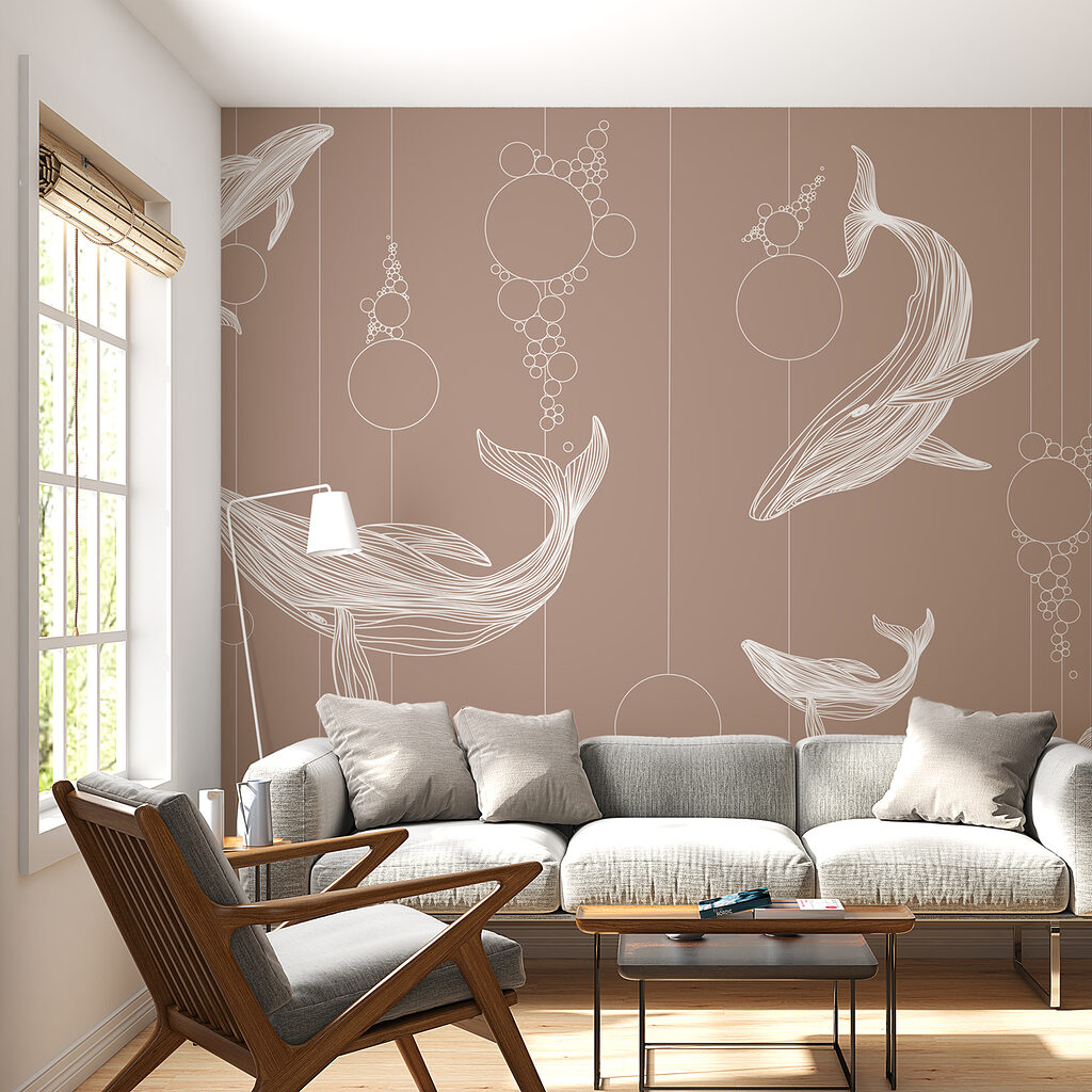 Bálnák függő körök között — lakásbelső 1