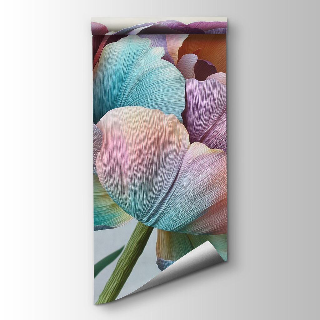 Szivárványszínű tulipán — termékábrázolás